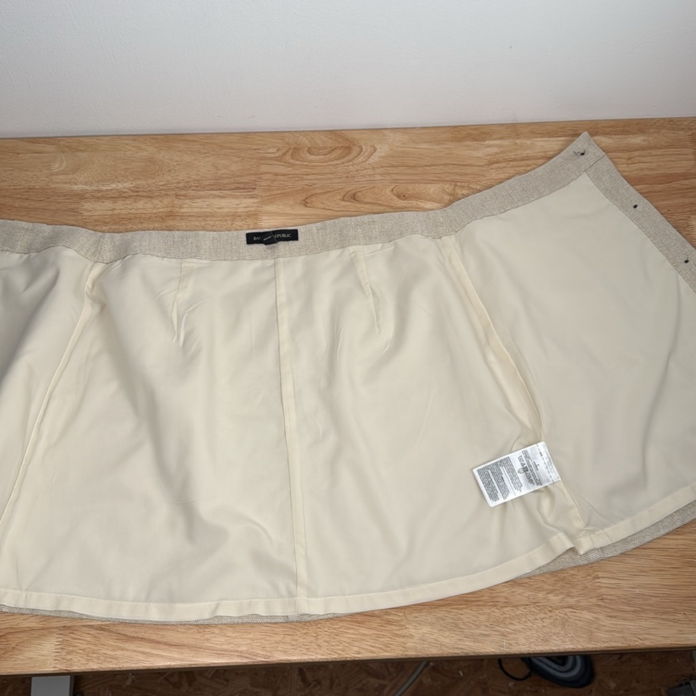 NWOT | Banana Republic linen blend Women's Skirt - Picture 8 of 16